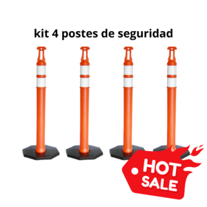 Kit 4 Postes de Seguridad